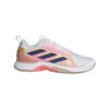 Adidas Adidas Avacourt White/Indigo/Orange Women's Shoe -Professional Sports Store adidas adidas avacourt white indigo orange womens