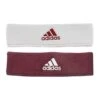 Adidas Adidas Climalite Interval Headband Reversible Maroon/White -Professional Sports Store adidas adidas climalite interval headband reversib
