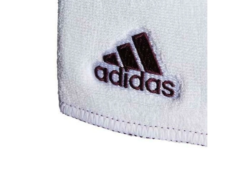 Adidas Adidas Interval Reversible Wristband Maroon/White 5 Adidas Adidas Interval Reversible Wristband Maroon/White - Image 3