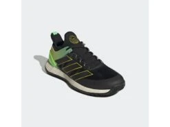 Adidas Adizero Ubersonic 4 Clay Black/Green -Professional Sports Store adidas adizero ubersonic 4 clay black green 3