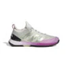 Adidas Adizero Ubersonic 4 HEAT White/Purple/Green Men's Shoe -Professional Sports Store adidas adizero ubersonic 4 heat white purple green