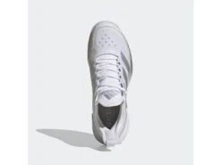 Adidas Adizero Ubersonic 4 White/Silver Women's Shoe -Professional Sports Store adidas adizero ubersonic 4 white silver womens sho 1