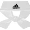 Adidas Alphaskin Tie Headband White -Professional Sports Store adidas alphaskin tie headband white