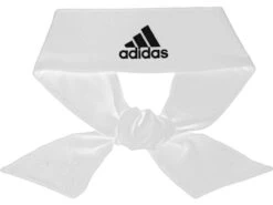 Adidas Alphaskin Tie Headband White