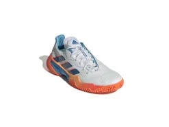 Adidas Barricade M White/Orange/Blue -Professional Sports Store adidas barricade m white orange blue 3
