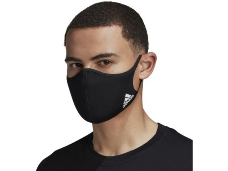 Adidas Face CVR Masks Small 3 Pack Black 4 Adidas Face CVR Masks Small 3 Pack Black - Image 2