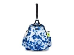 Ame & Lulu Game On Tennis Backpack Navy Tie-Dye