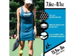 Franklin Christine McGrath 13mm Signature Pickleball Paddle Black/Blue -Professional Sports Store franklin christine mcgrath 13mm signature pickleba 3