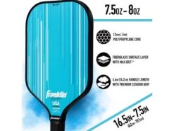 Franklin Signature Pro 13 Mm Pickleball Paddle Blue -Professional Sports Store franklin signature pro 13 mm pickleball paddle blu 3