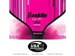 Franklin Signature Pro 13 Mm Pickleball Paddle Pink -Professional Sports Store franklin signature pro 13 mm pickleball paddle pin 3