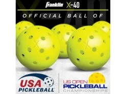 Franklin X-40 Pickleball X6 Yellow -Professional Sports Store franklin x 40 pickleball x6 yellow 2