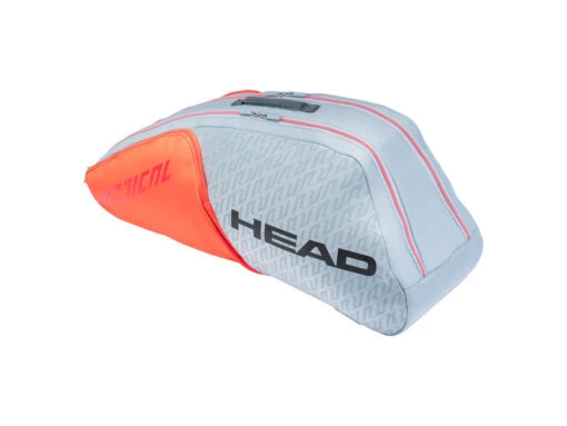 Head Radical 6R Combi Bag Grey/Orange 4 Head Radical 6R Combi Bag Grey/Orange -Professional Sports Store head radical 6r combi bag grey orange