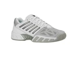 K-Swiss Bigshot Light 3 White/Silver Men's Tennis Shoes -Professional Sports Store k swiss bigshot light 3 white silver mens tennis s 3