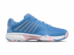 K-Swiss Hypercourt Express 2 Blue/Pink/White Junior Shoe