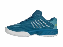 K-Swiss Hypercourt Express 2 Blue/Yellow Junior Shoe -Professional Sports Store k swiss hypercourt express 2 blue yellow junior sh 4