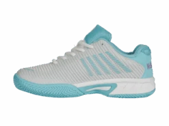 K-Swiss Hypercourt Express 2 Bright White/Angel Blue Junior Shoe -Professional Sports Store k swiss hypercourt express 2 bright white angel bl 4