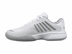 K-Swiss Hypercourt Express 2 Gray/White Junior Shoe -Professional Sports Store k swiss hypercourt express 2 gray white junior sho 4