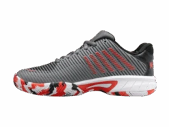 K-Swiss Hypercourt Express 2 Grey/White/Orange Junior Shoe -Professional Sports Store k swiss hypercourt express 2 grey white orange jun 4