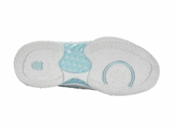 K-Swiss Hypercourt Express 2 Wide Grey/Blue Women's Shoe -Professional Sports Store k swiss hypercourt express 2 wide grey blue womens 5