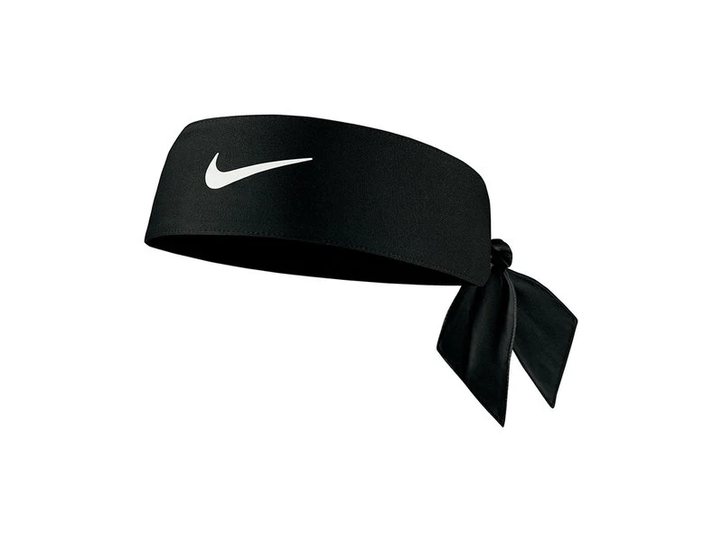 Nike Dri-Fit Head Tie Black 3 Nike Dri-Fit Head Tie Black