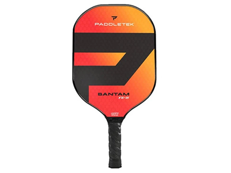 Paddletek Bantam TS-5 Pickleball Paddle Red 3 Paddletek Bantam TS-5 Pickleball Paddle Red