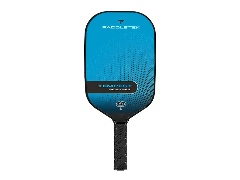 Paddletek Tempest Reign Pro Standard Grip CP Edition Blue 3 Paddletek Tempest Reign Pro Standard Grip CP Edition Blue