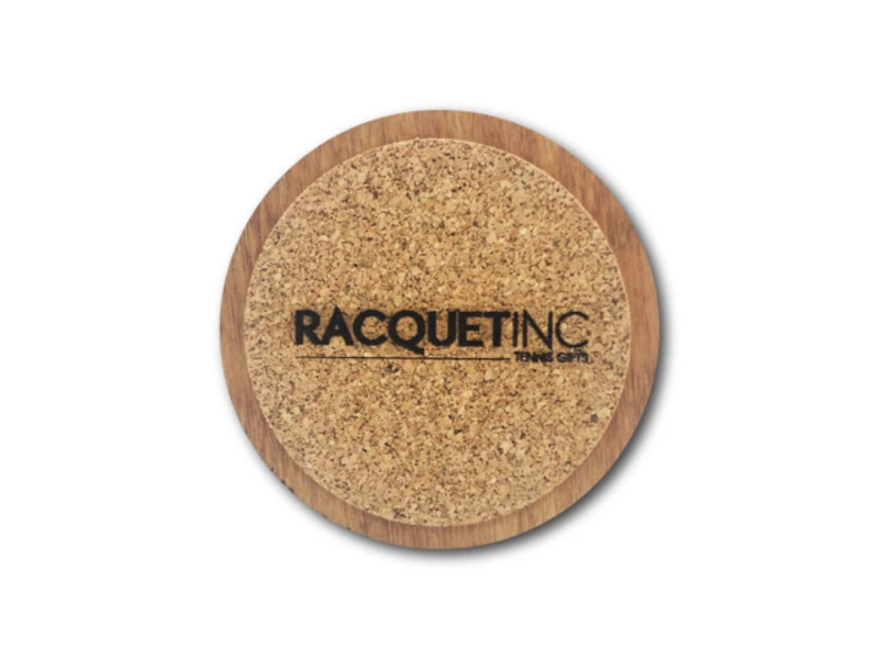 Racquet Inc Premium Wood Drink Coasters (6 Pack) Pickleball 4 Racquet Inc Premium Wood Drink Coasters (6 Pack) Pickleball - Image 2