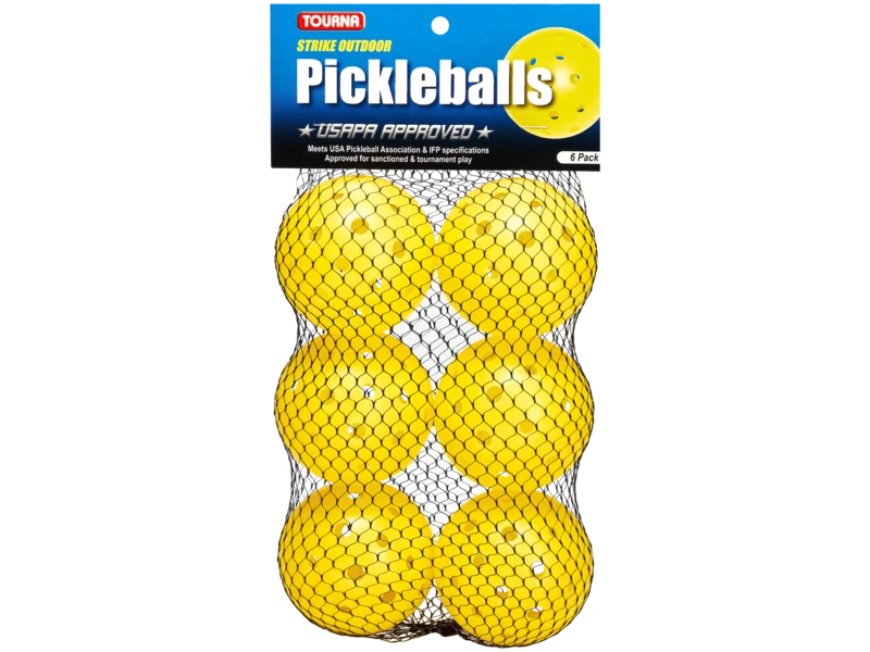 Tourna Strike Outdoor Pickleball 6 Pack 3 Tourna Strike Outdoor Pickleball 6 Pack