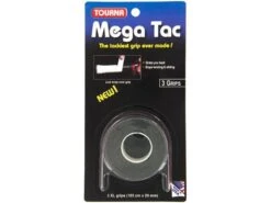 TournaGrip Mega Tac Overgrip 3 Pack Black