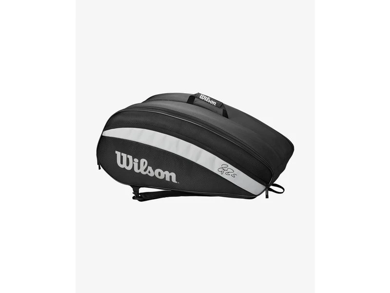 Wilson Fed Team Black/Gray 12-Pack Bag 3 Wilson Fed Team Black/Gray 12-Pack Bag