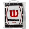 Wilson Pro Overgrip 12 Pack Black 2 Wilson Pro Overgrip 12 Pack Black -Professional Sports Store wilson pro overgrip 12 pack black