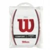 Wilson Pro Overgrip 12 Pack White -Professional Sports Store wilson pro overgrip 12 pack white