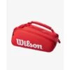 Wilson Super Tour 15 Pack Tennis Bag Red -Professional Sports Store wilson super tour 15 pack tennis bag red