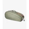 Wilson Team 6 Pack Racquet Bag- Heather Green -Professional Sports Store wilson team 6 pack racquet bag heather green