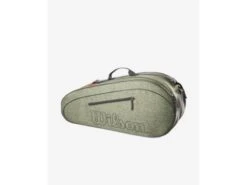 Wilson Team 6 Pack Racquet Bag- Heather Green -Professional Sports Store wilson team 6 pack racquet bag heather green 2