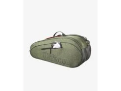 Wilson Team 6 Pack Racquet Bag- Heather Green -Professional Sports Store wilson team 6 pack racquet bag heather green 3