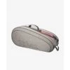 Wilson Team 6 Pack Racquet Bag- Heather Grey -Professional Sports Store wilson team 6 pack racquet bag heather grey