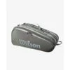 Wilson Tour 12 Pack Racquet Bag- Dark Green -Professional Sports Store wilson tour 12 pack racquet bag dark green