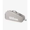 Wilson Tour 6 Pack Racquet Bag- Stone -Professional Sports Store wilson tour 6 pack racquet bag stone